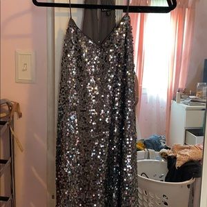 Sparkle shift dress